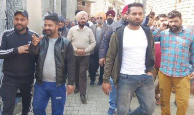 ਇੰਦਰਜੀਤ ਸਿੰਘ ਰੰਧਾਵਾ ਵਲੋਂ ਇਤਿਹਾਸਕ ਕਸਬਾ ਧਿਆਨਪੁਰ ਚ ਚੋਣ ਪ੍ਰਚਾਰ