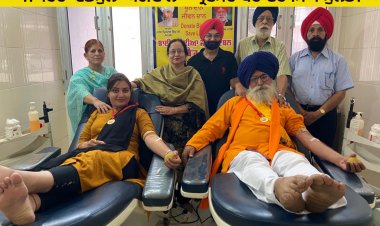 ਮਸੀਤੀ ਪ੍ਰੀਵਾਰ ਵੱਲੋਂ ਖੂਨਦਾਨ  ਅਤੇ ਨੇਤਰਦਾਨ ਸੇਵਾ ਵਿੱਚ  ਪਾਇਆ ਜਾ ਰਿਹਾ ਵੱਡਮੁੱਲਾ ਯੋਗਦਾਨ  - ਪ੍ਰੋਫੈਸਰ ਬਹਾਦਰ ਸਿੰਘ ਸੁਨੇਤ।