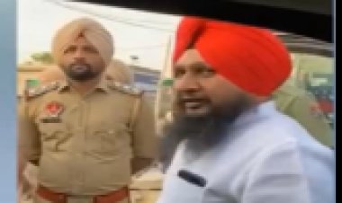 ਸਾਬਕਾ ਕਾਂਗਰਸੀ ਵਿਧਾਇਕ ਕੁਲਬੀਰ ਸਿੰਘ ਜੀਰਾ ਤੇ ਪੰਜਾਬ ਪੁਲਿਸ  ਵਿੱਚਕਾਰ ਤਿੱਖੀ ਬਹਿਸ, ਪੁਲਿਸ ਨੇ ਅੱਗੇ ਜਾਣ ਤੋਂ ਰੋਕਿਆ