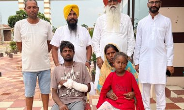 ਮਨਜੀਤ ਦਸੂਹਾ ਵੱਲੋ ਪ੍ਰਵਾਸੀ ਮਜ਼ਦੂਰ ਦੀ ਟੁੱਟੀ ਬਾਹ ਦੀ ਹੱਡੀ ਦਾ ਅਪ੍ਰੇਸ਼ਨ  ਕਰਵਾਇਆ।