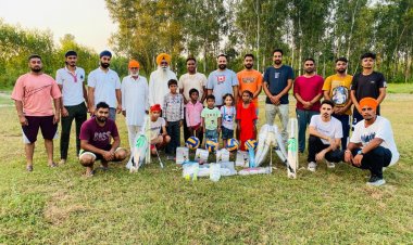 ਪਿੰਡ ਪੰਡੋਰੀ ਅਟਵਾਲ ਵਿਖੇ ਗ੍ਰਾਮ ਪੰਚਾਇਤ ਵਲੋਂ ਨੌਜਵਾਨਾਂ ਨੂੰ ਖੇਡਾਂ ਵੱਲ ਉਤਸ਼ਾਹਿਤ ਕਰਨ