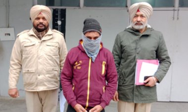 ਚੋਰੀ ਸ਼ੁਦਾ ਮੋਟਰਸਾਇਕਲ ਨਾਲ ਇੱਕ  ਮੁਲਜ਼ਮ ਆਇਆ  ਟਾਂਡਾ ਪੁਲਸ ਅੜਿੱਕੇ