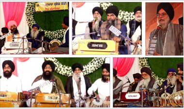 ਭਗਤ  ਰਵਿਦਾਸ ਜੀ ਦੇ ਪ੍ਰਕਾਸ਼ ਪੁਰਵ ਦੇ  ਸਬੰਧੀ ਕੀਰਤਨ ਦਰਬਾਰ  ਹੋਇਆ ਸਪੰਨ